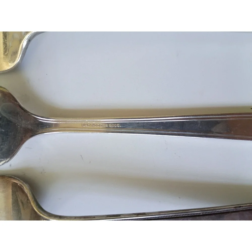 Vintage 1847 Rogers Bros Adoration Silverplate Forks Set of 6 Dinner Salad 1939